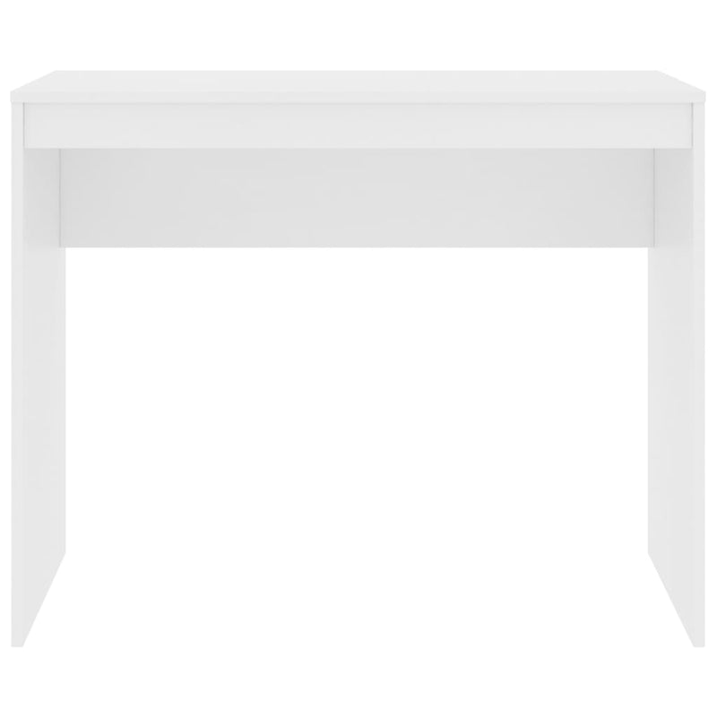 Desk White 35.4"x15.7"x28.3" Chipboard