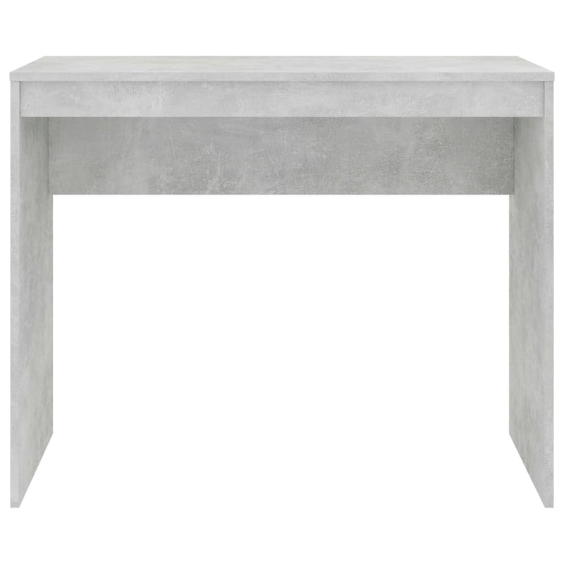 Desk Concrete Gray 35.4"x15.7"x28.3" Chipboard