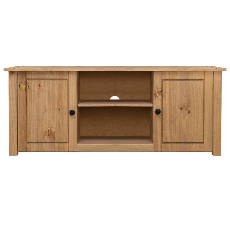 TV Cabinet 47.2"x15.7"x19.7" Solid Pine Wood Panama Range