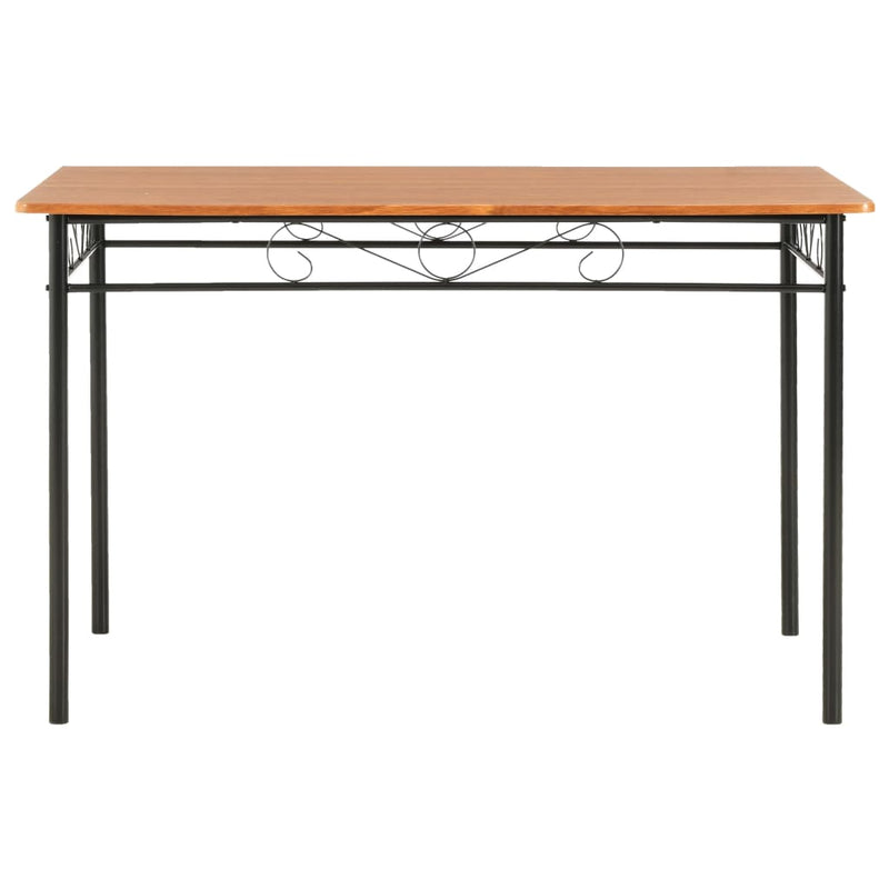 Dining Table Brown 47.2"x27.6"x29.5" MDF