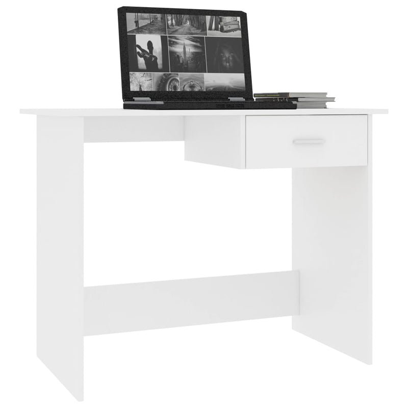Desk White 39.4"x19.7"x29.9" Chipboard