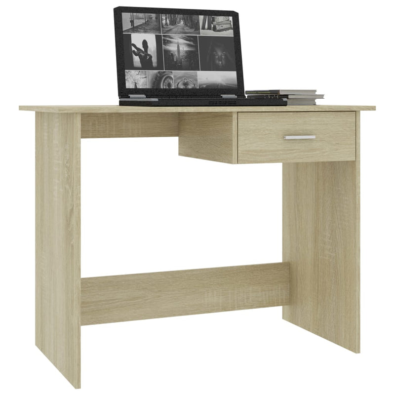 Desk Sonoma Oak 39.4"x19.7"x29.9" Chipboard