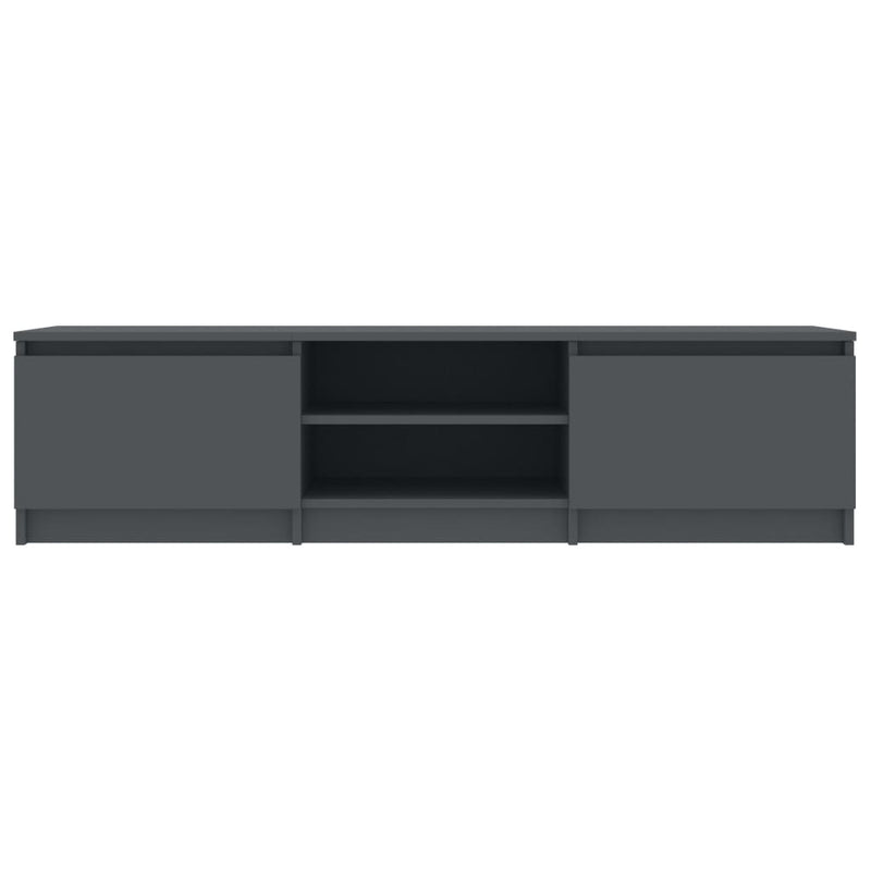 TV Cabinet Gray 55.1"x15.7"x14" Chipboard