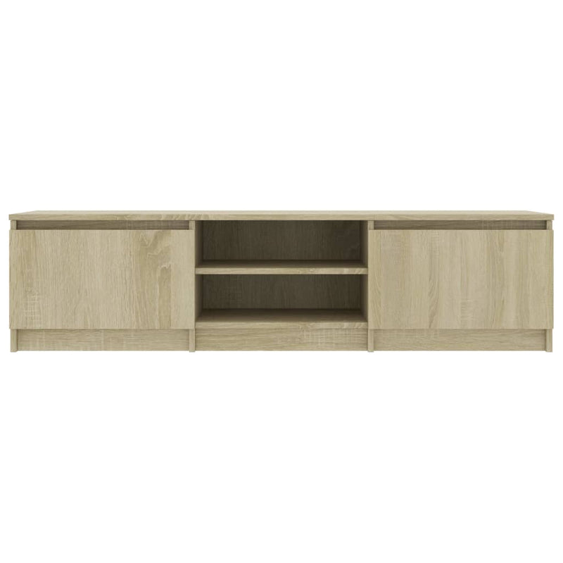TV Cabinet Sonoma Oak 55.1"x15.7"x13.9" Chipboard