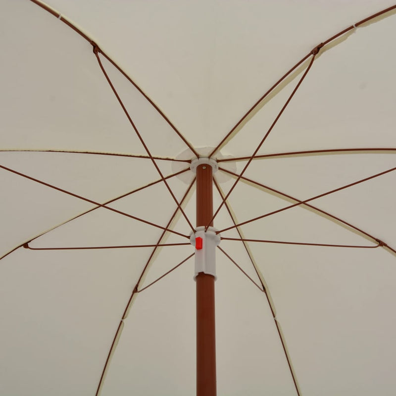 Parasol with Steel Pole 94.5" Sand