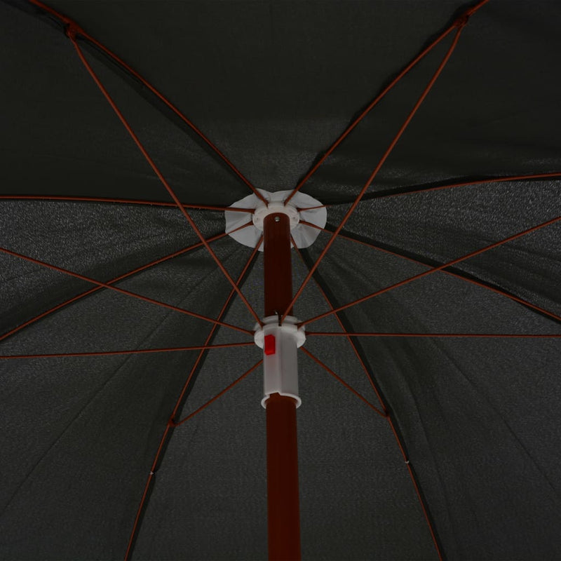 Parasol with Steel Pole 94.5" Anthracite