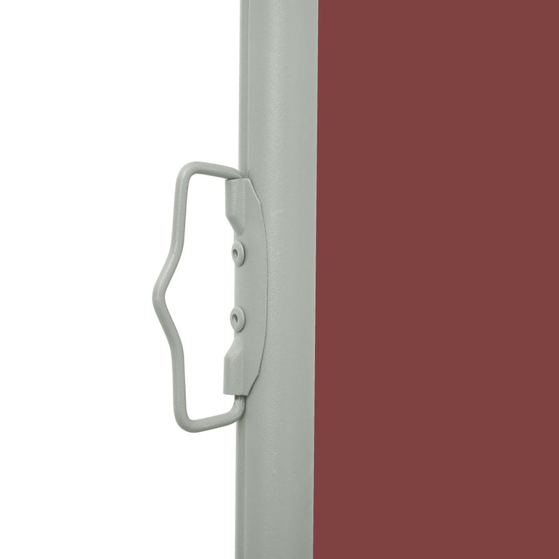 Patio Retractable Side Awning 55.1"x196.9" Brown