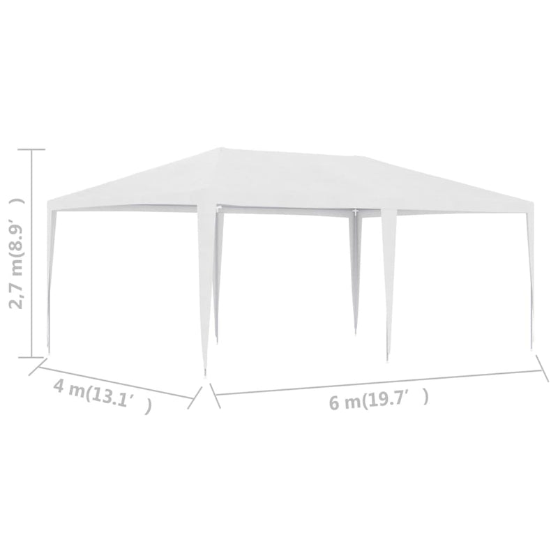 Party Tent 13.1'x19.7' White