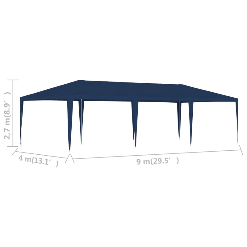 Party Tent 13.1'x29.5' Blue