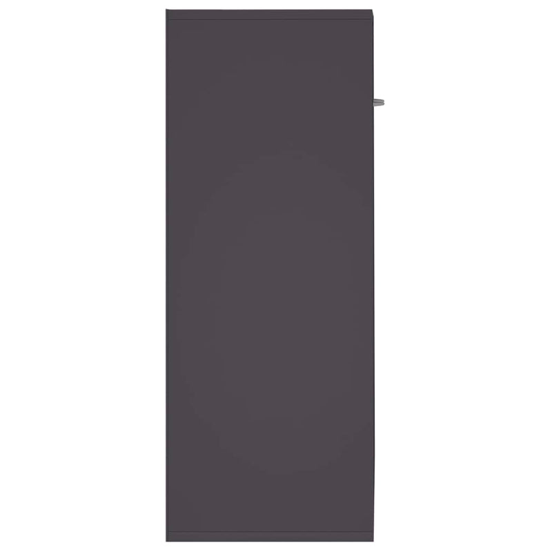 Sideboard Gray 23.6"x11.8"x29.5" Chipboard
