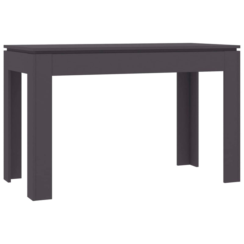 Dining Table Gray 47.2"x23.6"x29.9" Chipboard