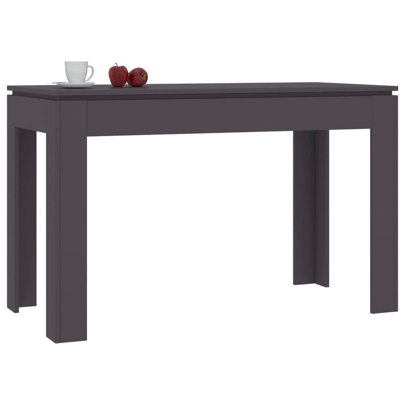Dining Table Gray 47.2"x23.6"x29.9" Chipboard