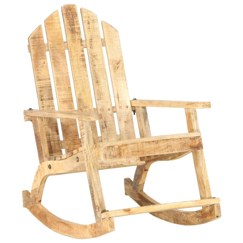 Garden Rocking Chair Solid Mango Wood