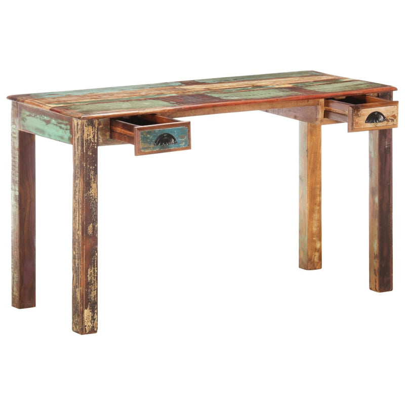 Desk 51.2"x21.7"x29.9" Solid Reclaimed Wood