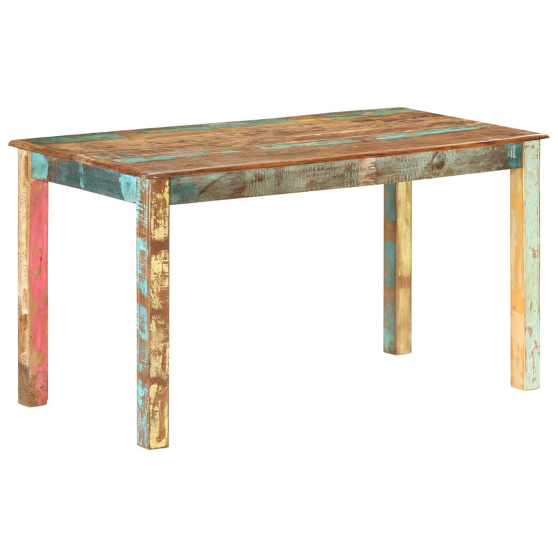 Dining Table Solid Reclaimed Wood 55.1"x27.6"x29.9"