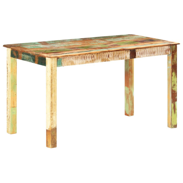 Dining Table Solid Reclaimed Wood 55.1"x27.6"x29.9"