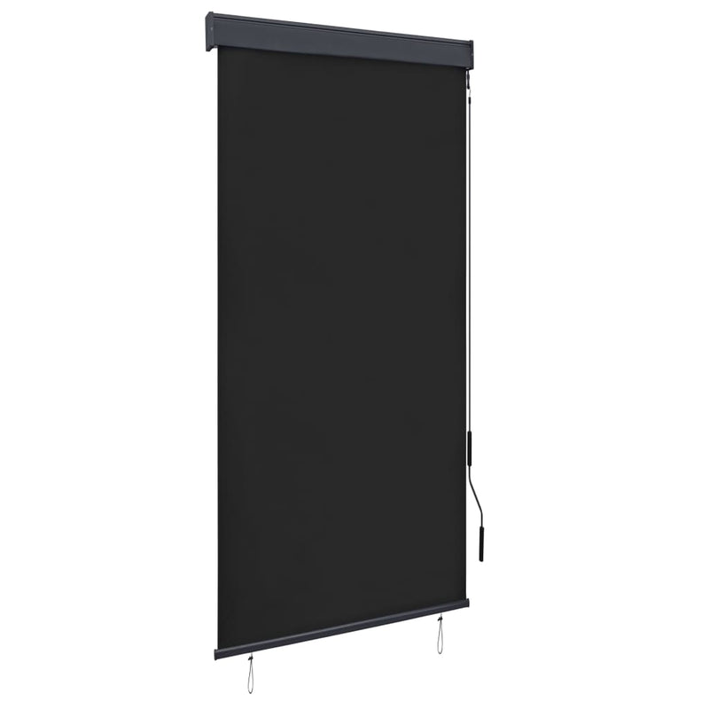 Outdoor Roller Blind 39.4"x98.4" Anthracite