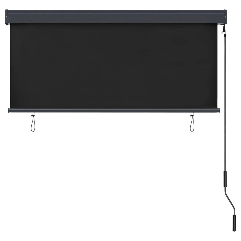 Outdoor Roller Blind 55.1"x98.4" Anthracite