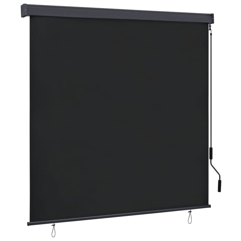 Outdoor Roller Blind 63"x98.4" Anthracite