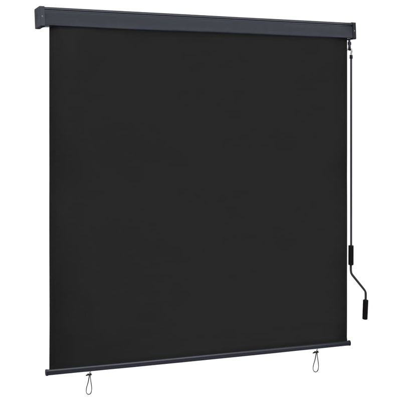 Outdoor Roller Blind 66.9"x98.4" Anthracite