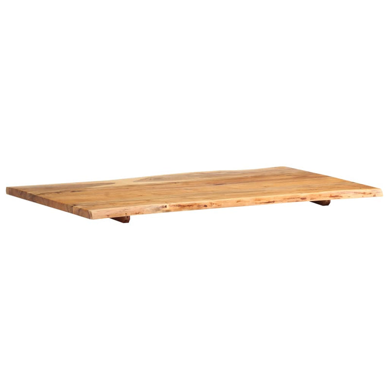 Table Top Solid Acacia Wood 39.4"x(19.7"-23.6")x1"