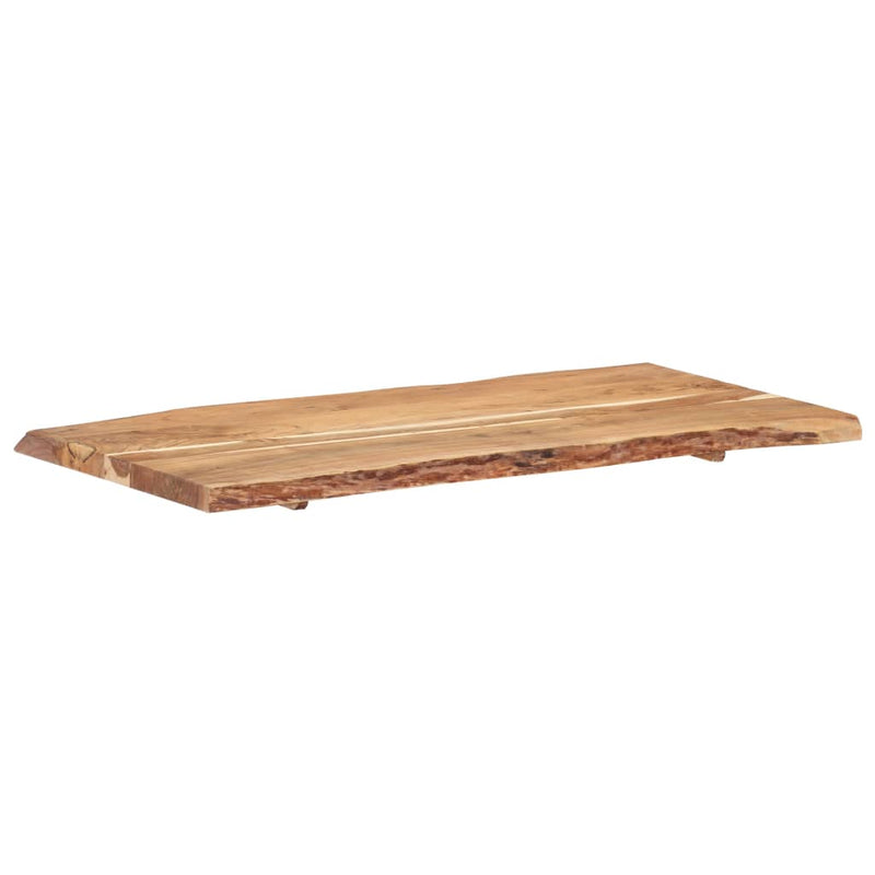 Table Top Solid Acacia Wood 46.5"x(19.7"-23.6")x1.5"