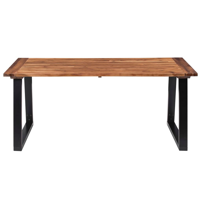 Dining Table Solid Acacia Wood 70.9"x35.4"