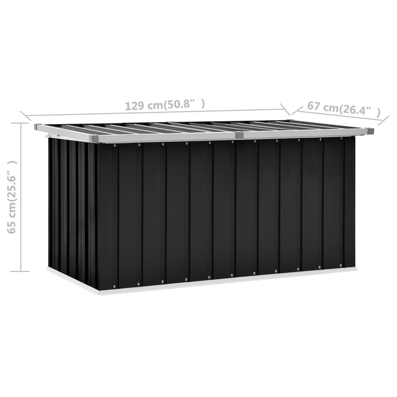 Patio Storage Box Anthracite 50.8"x26.4"x25.6"