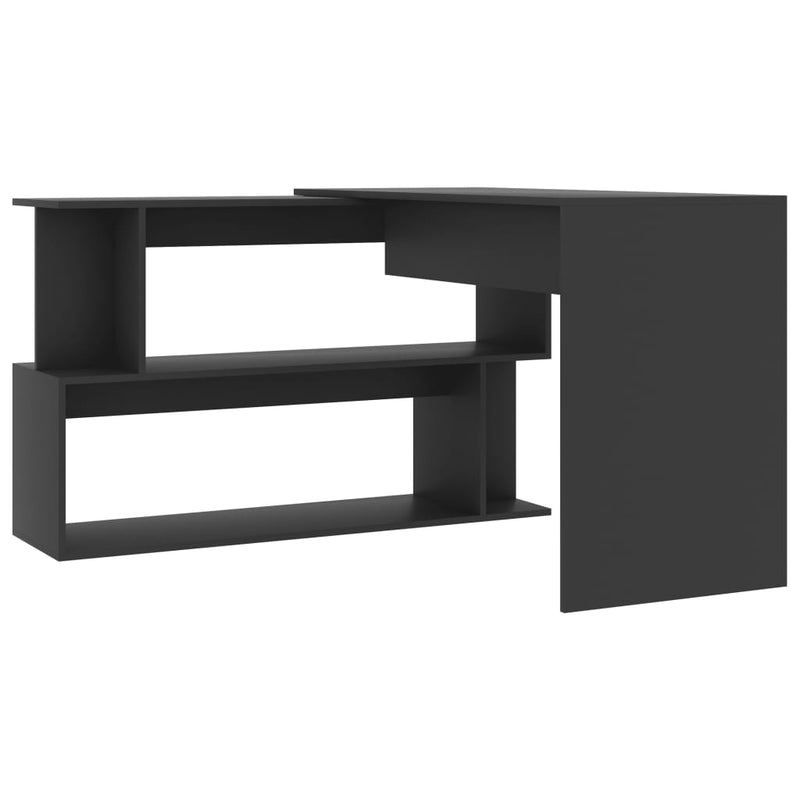 Corner Desk Gray 47.2"x19.7"x29.9" Chipboard