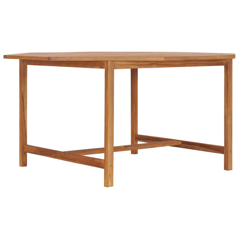Patio Table 59.1"x59.1"x29.5" Solid Teak Wood