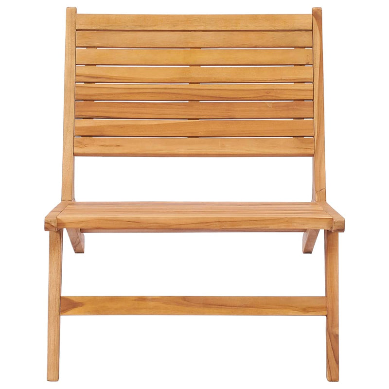Patio Chair Solid Teak Wood