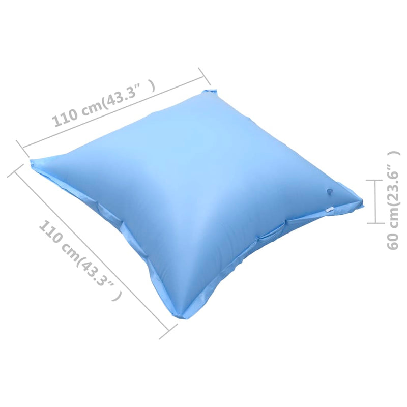 Inflatable Winter Air Pillows for Above-Ground Pool Cover 4 pcs PVC