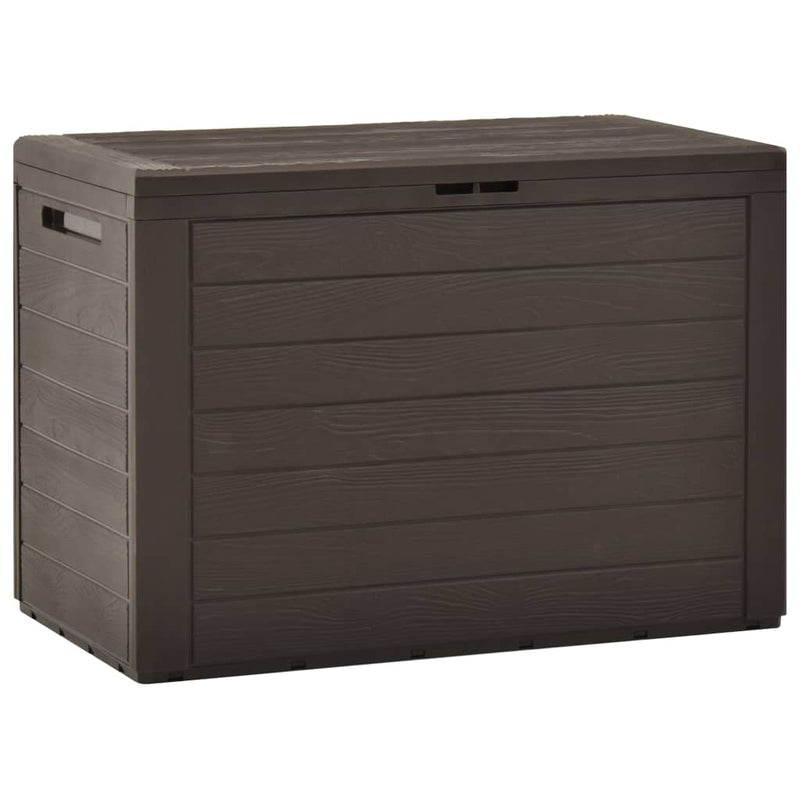 Patio Storage Box Brown 30.7"x17.3"x21.7"