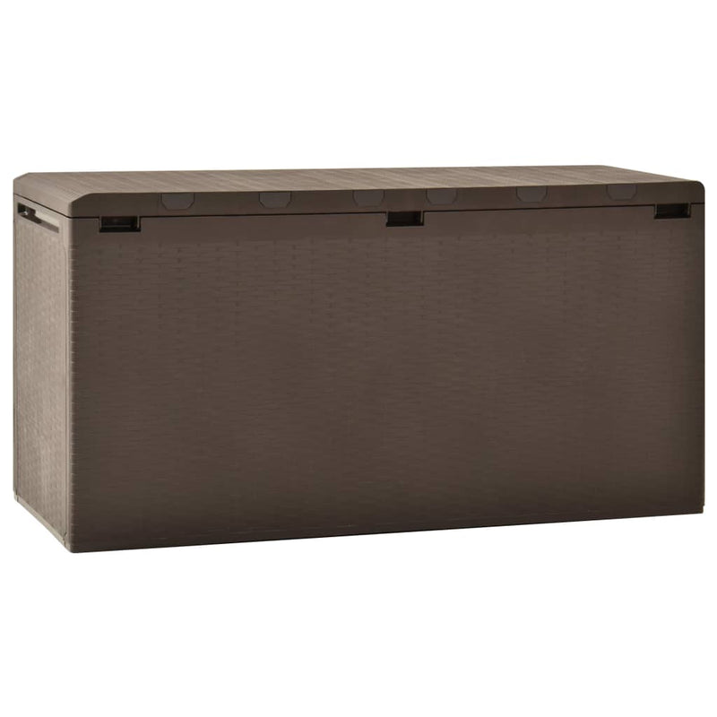 Patio Storage Box Brown 44.9"x18.5"x23.6"
