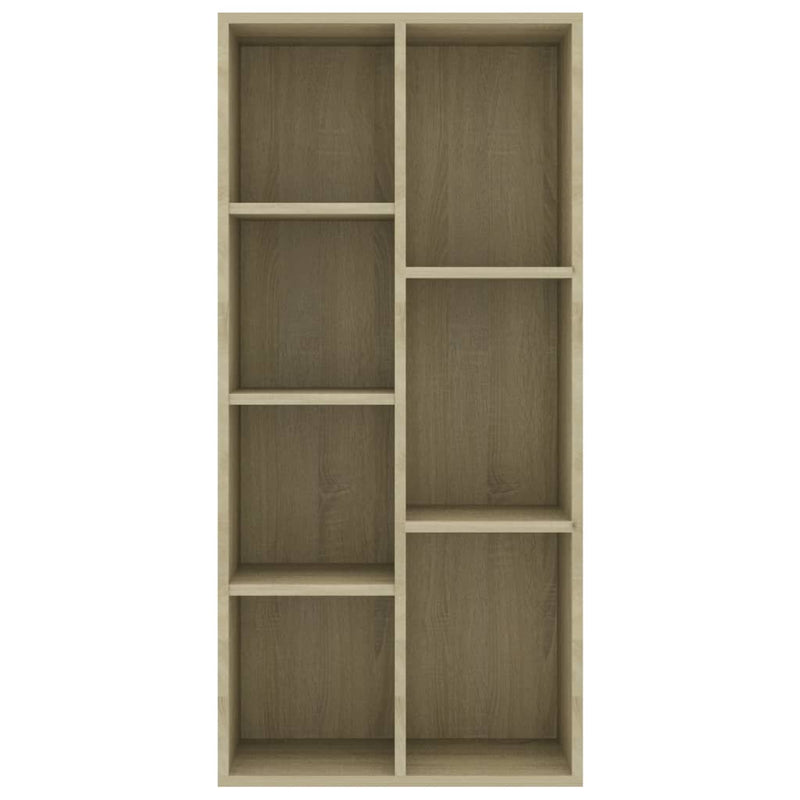 Book Cabinet Sonoma Oak 19.7"x9.8"x41.7" Chipboard