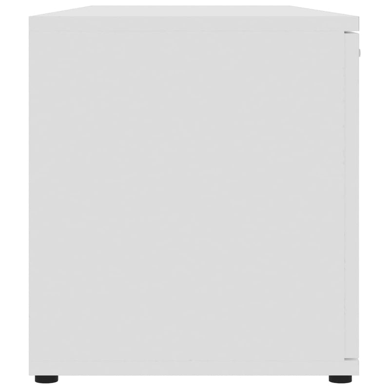 TV Cabinet White 47.2"x13.4"x14.6" Chipboard