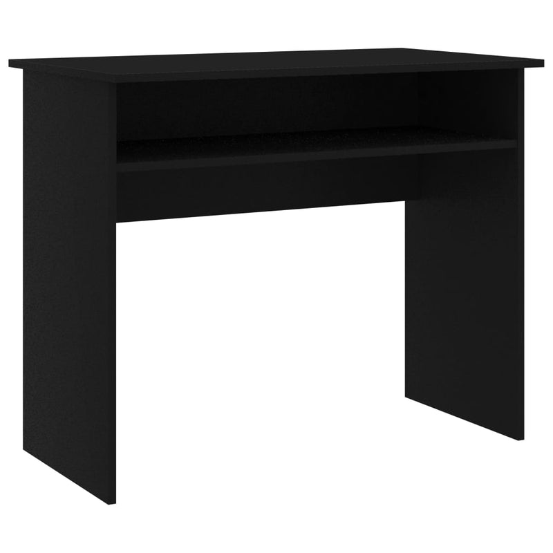 Desk Black 35.4"x19.6"x29.1"Chipboard
