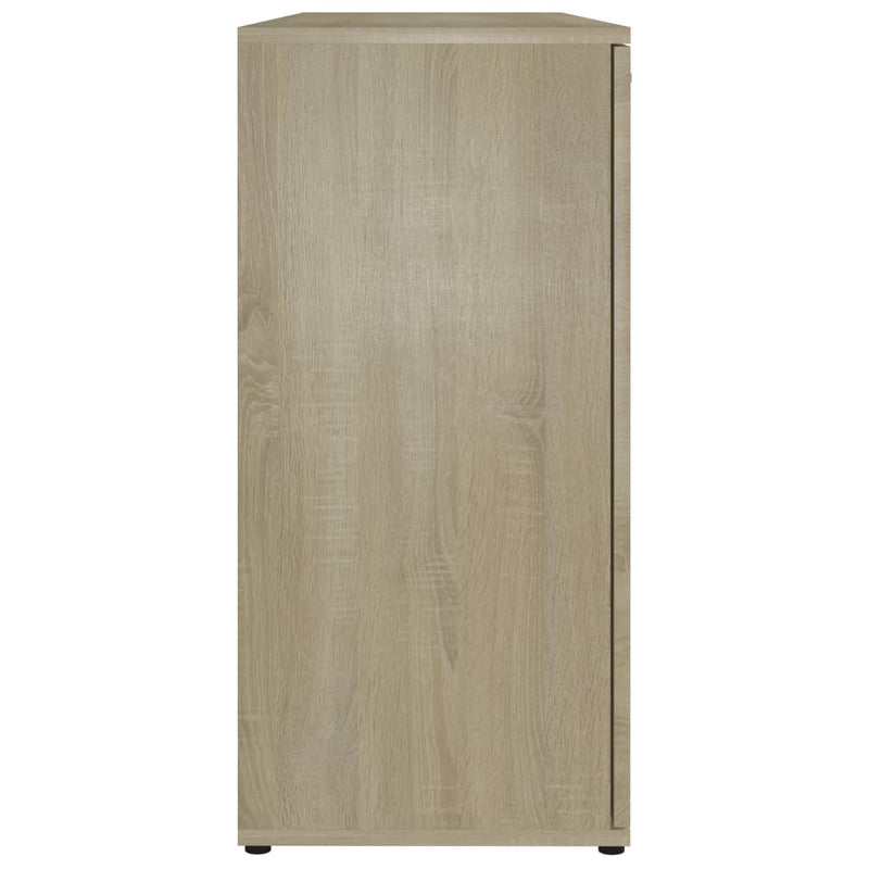 Sideboard Sonoma Oak 47.2"x14"x29.5" Chipboard