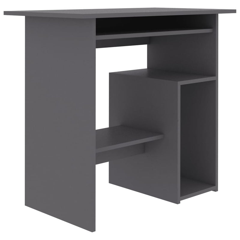 Desk Gray 31.5"x17.7"x29.1" Chipboard