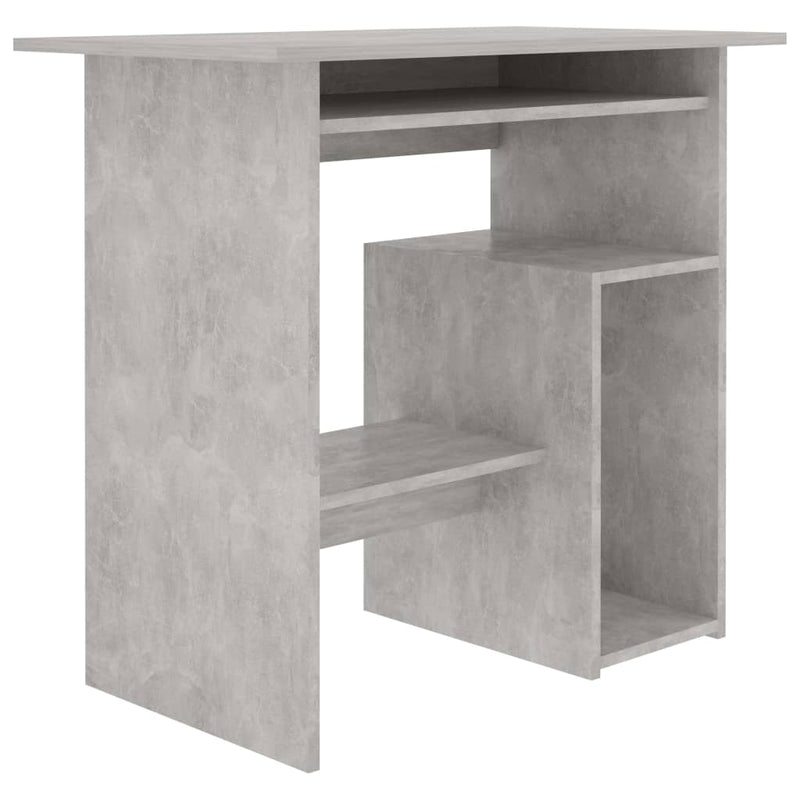 Desk Concrete Gray 31.5"x17.7"x29.1" Chipboard