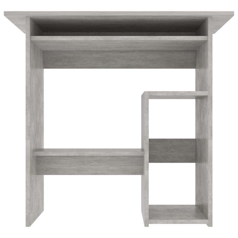Desk Concrete Gray 31.5"x17.7"x29.1" Chipboard