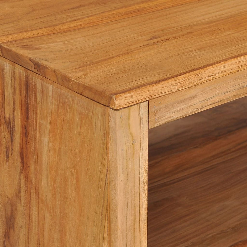 Coffee Table 31.5"x31.5"x15.7" Solid Teak Wood