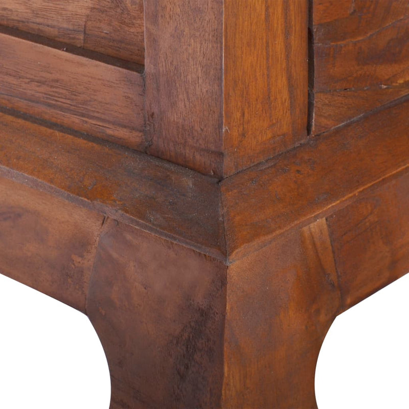Coffee Table 31.5"x19.7"x15.7" Solid Teak Wood