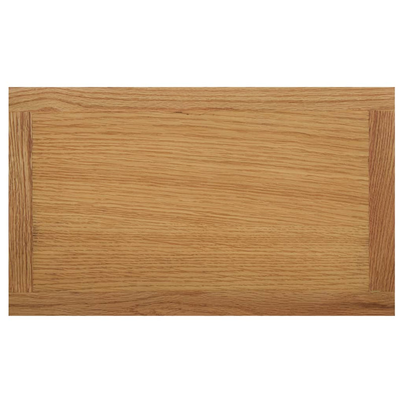 Magazine Table 17.7"x10.6"x16.5" Solid Oak Wood