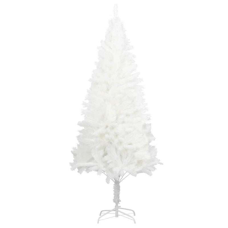 Artificial Christmas Tree Lifelike Needles White 59.1"