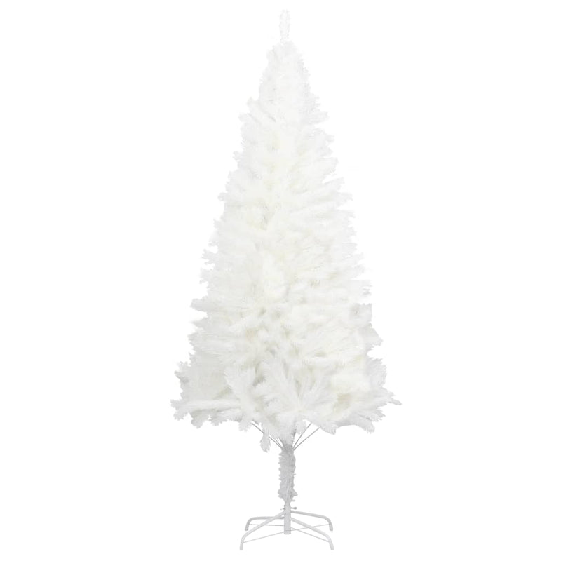 Artificial Christmas Tree Lifelike Needles White 70.9"