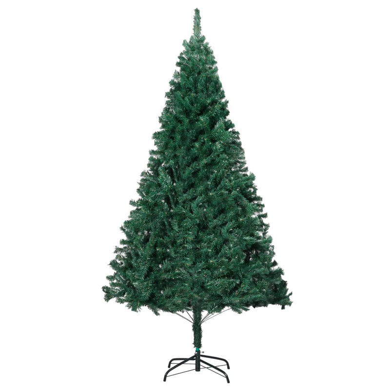 Artificial Christmas Tree with Thick Branches Green 82.7" PVC