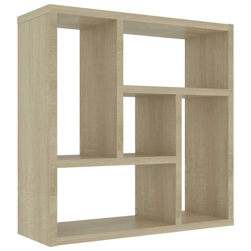 Wall Shelf Sonoma Oak 17.8"x6.3"x17.8" Chipboard