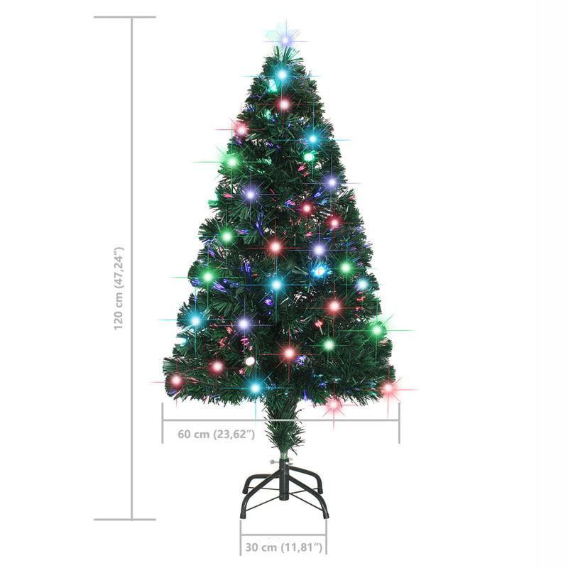 Artificial Christmas Tree with Stand/LED 47.2" 135 Branches