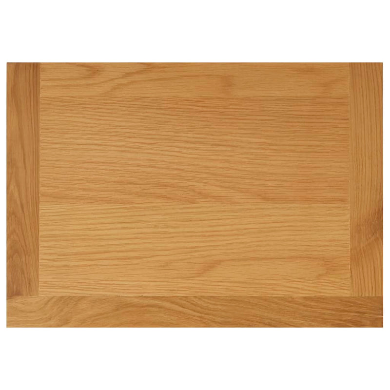 Cupboard 17.7"x12.6"x33.5" Solid Oak Wood